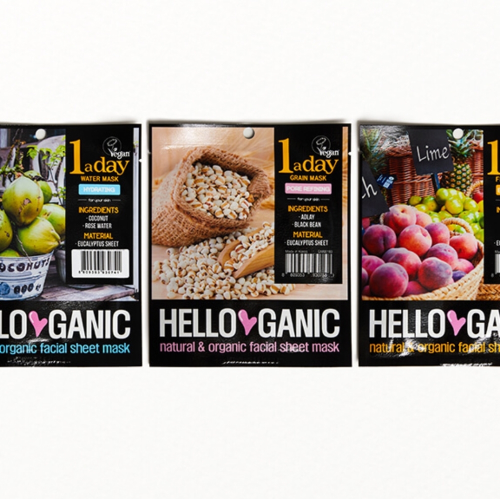 HELLO GANIC One a Day Sheet Mask Set